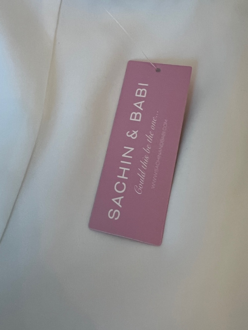 Sachin + Babi Rowen Pant in Ivory. Size 10 NWT - Picture 11 of 12